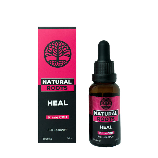 Natural Roots | Aceite Heal CBD E. Completo 3000 mg | 30 ml