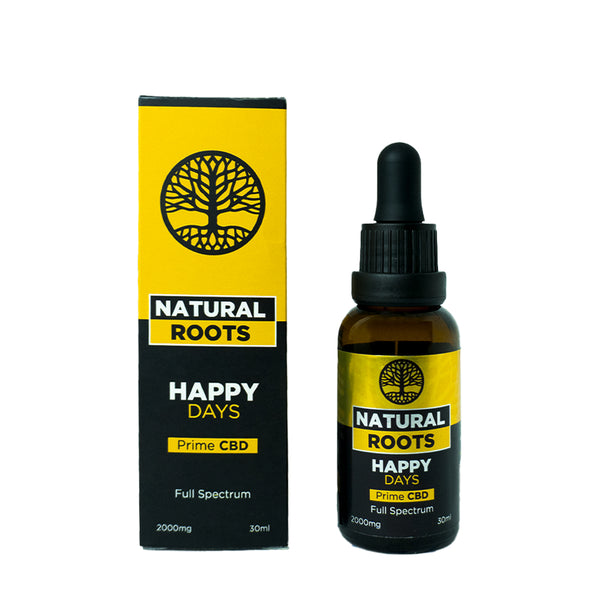 Natural Roots | Aceite Happy Days CBD E. Completo 2000 mg | 30 ml