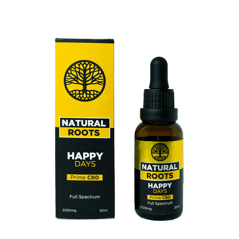 Natural Roots | Aceite Happy Days CBD E. Completo 2000 mg | 30 ml
