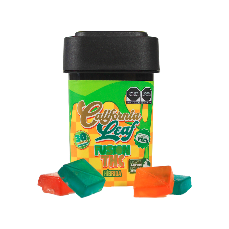 California Leaf | Gomitas Delta 9 THC 25 mg/pza | 15 o 30 piezas