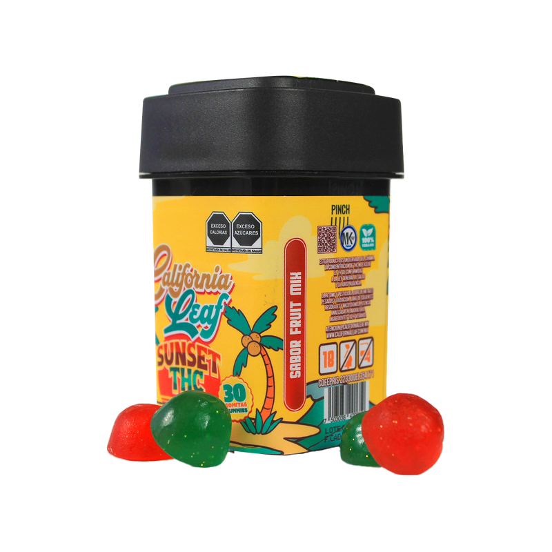 California Leaf | Gomitas Sunset HHC 30 ó 50 mg/pza | 15, 25 ó 30 piezas