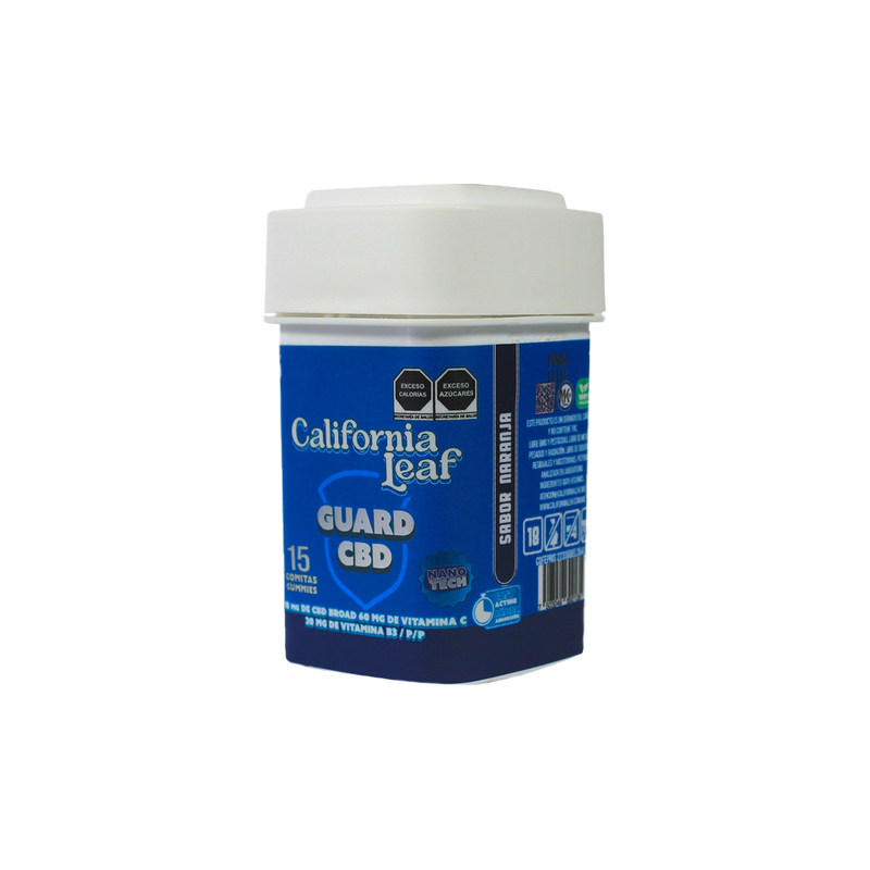 California Leaf | Gomitas Guard CBD 10 mg | 15 o 30 piezas