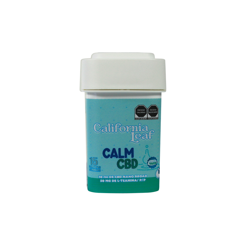California Leaf | Gomitas Calm CBD 10 mg/pza | 15 o 30 piezas