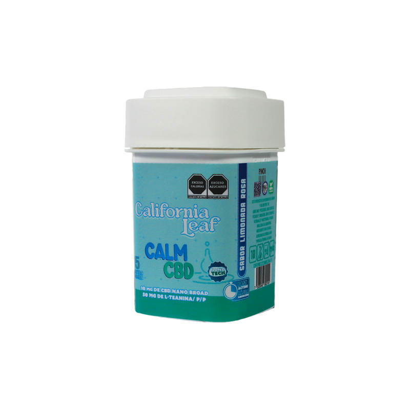California Leaf | Gomitas Calm CBD 10 mg/pza | 15 o 30 piezas