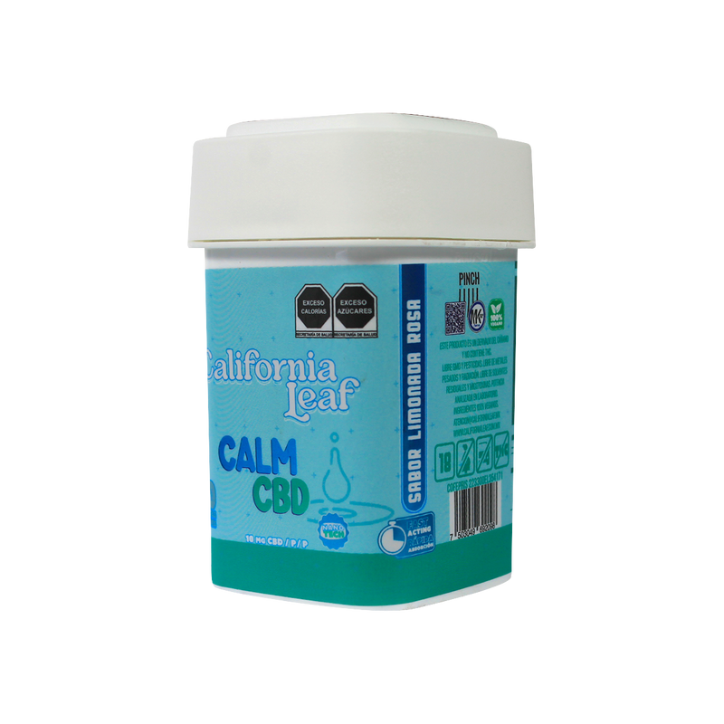 California Leaf | Gomitas Calm CBD 10 mg/pza | 15 o 30 piezas