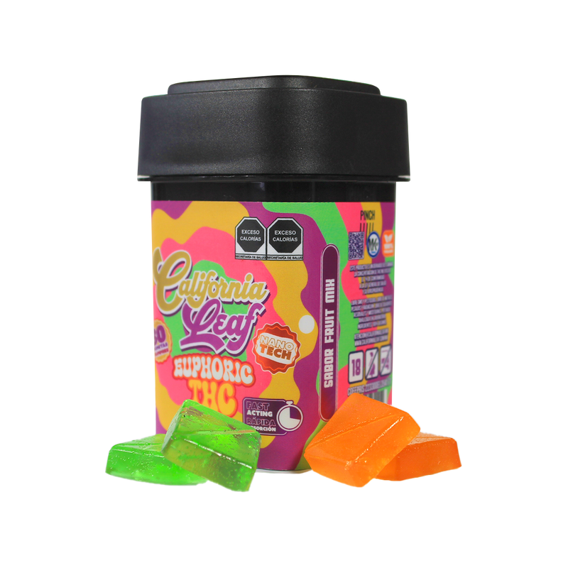 California Leaf | Gomitas Delta 9 THC 25 mg/pza | 15 o 30 piezas