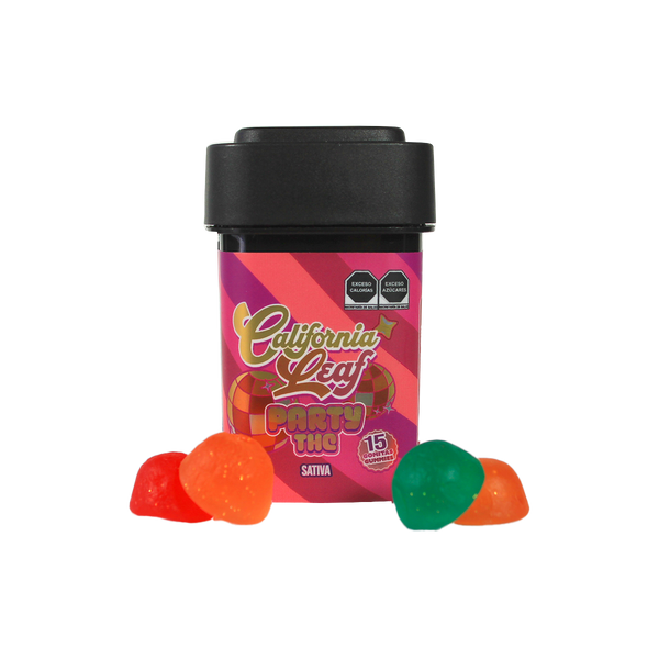 California Leaf | Gomitas Party THC-O 30 ó 50 mg/pza | 15, 25 ó 30 piezas