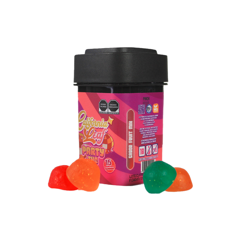 California Leaf | Gomitas Party THC-O 30 ó 50 mg/pza | 15, 25 ó 30 piezas