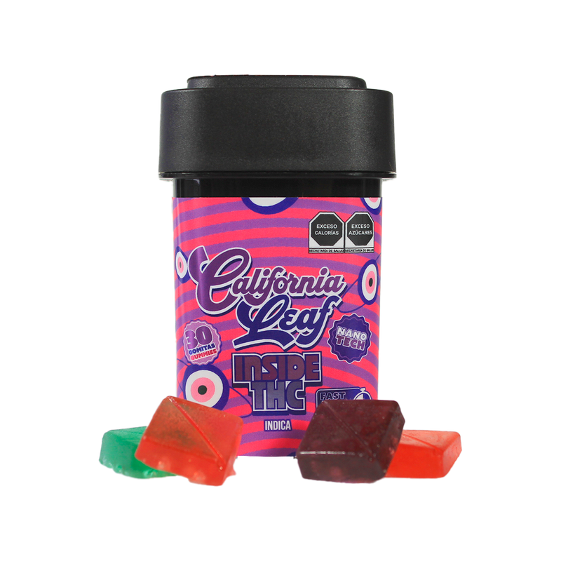 California Leaf | Gomitas Delta 9 THC 25 mg/pza | 15 o 30 piezas