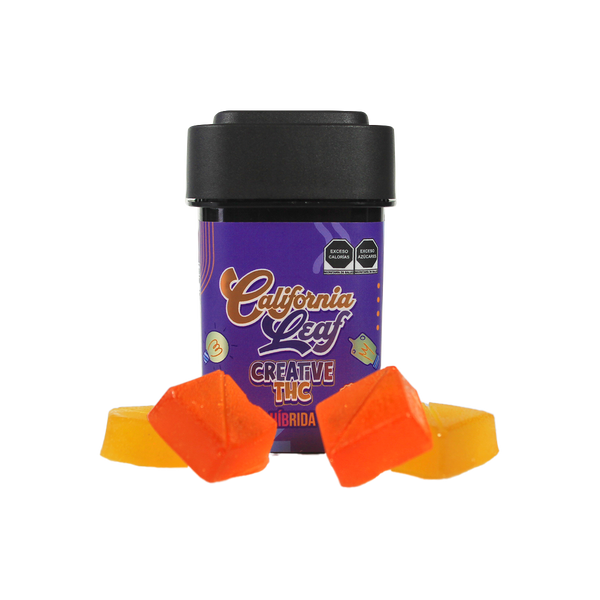California Leaf | Gomitas Creative Delta 8 THC 30 ó 50 mg/pza | 15, 25 ó 30 piezas