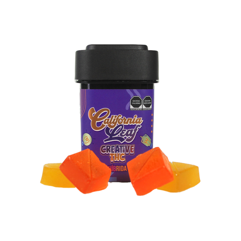 California Leaf | Gomitas Creative Delta 8 THC 30 ó 50 mg/pza | 15, 25 ó 30 piezas