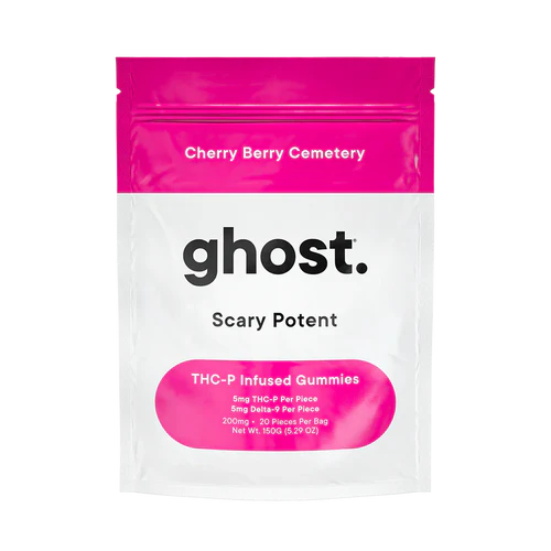 Ghost | Gomitas (POTENTE) Reaper Delta 9 THC 5mg/pza + THC-P 5mg/pza | 20 piezas