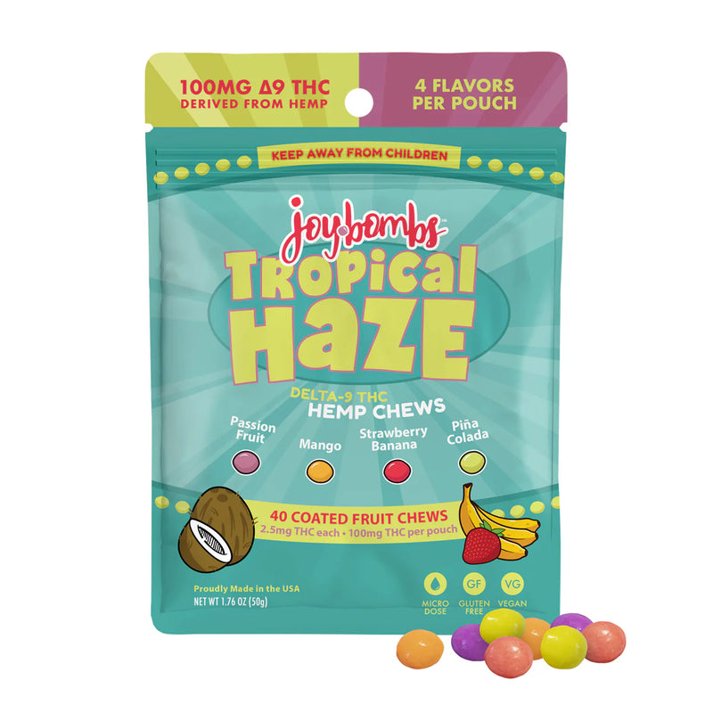 Joy Bombs | Caramelo THC 2.5 mg/pza | 40 piezas