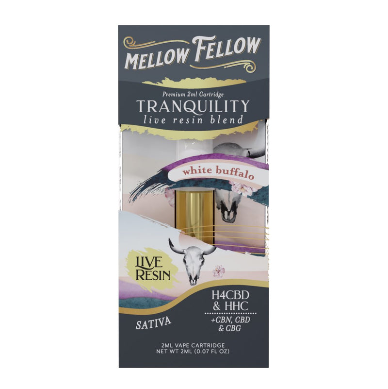 Mellow Fellow | Cartucho de Wax desechable Live Resin HHC + H4CBD 2000 mg  | 2 ml