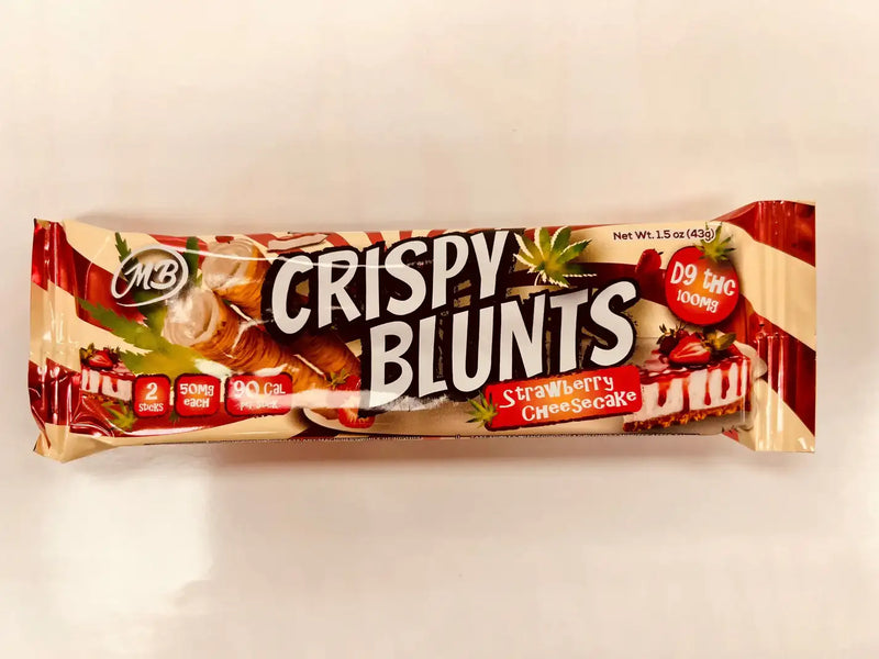 STNR | Galletas Crispy Blunts Delta 9 THC 50 mg/pza | 2 piezas