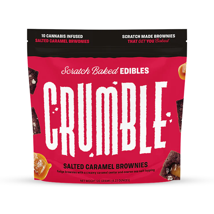 Crumble | Galletas-Brownies THC 10 mg/pza | 10 piezas
