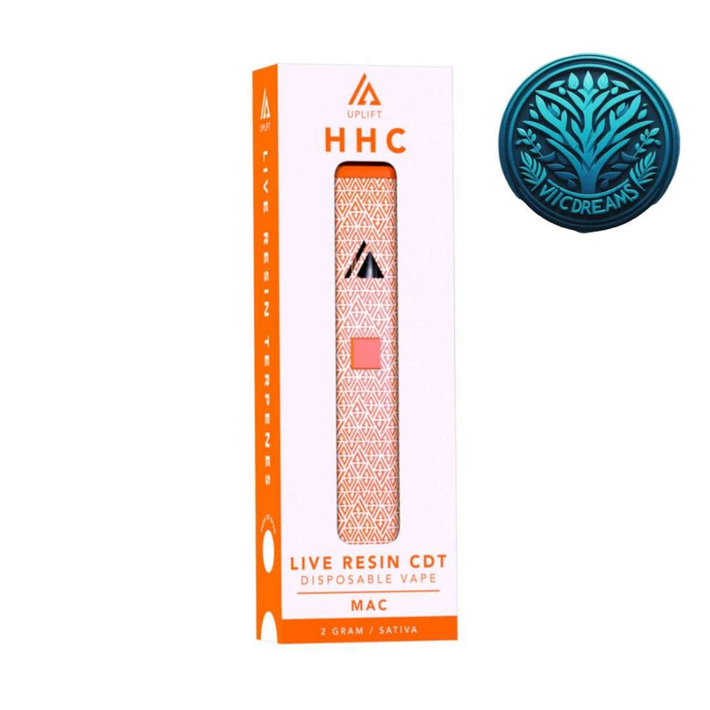 Uplift CDT | Vape Desechable HHC Live Resin 2000 mg | 2 ml | Pluma de Wax