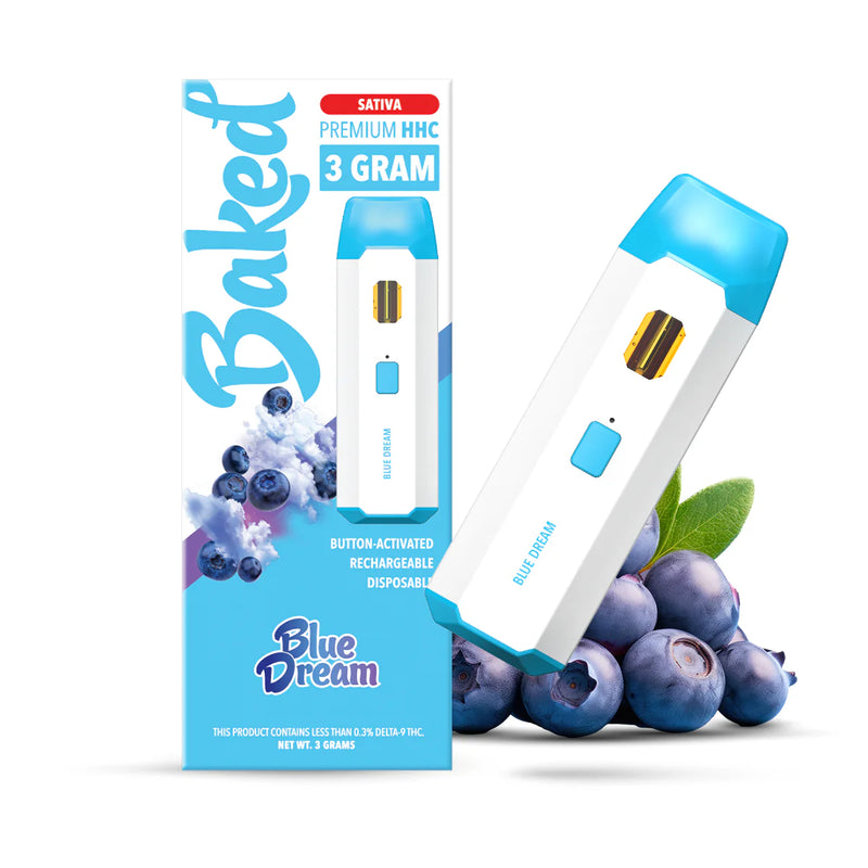 Baked | Vape Desechable HHC 3000 mg | 3 ml | Pluma de Wax