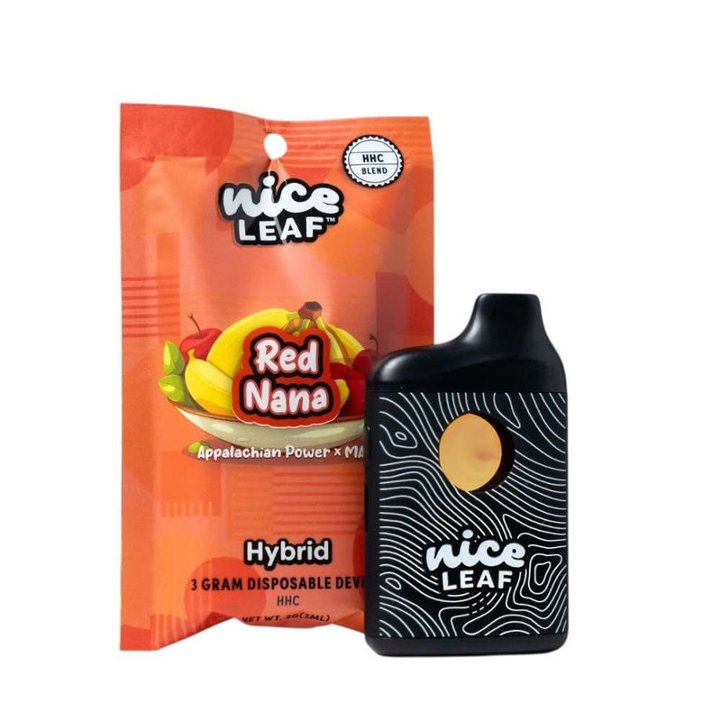 Nice Leaf | Vape pen desechable HHC 3000 mg | 3 ml | Pluma de Wax