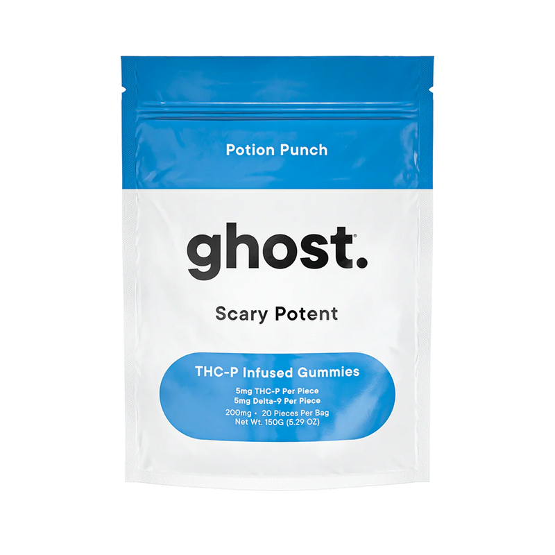 Ghost | Gomitas Reaper Delta 9 THC 5 mg/pza + THC-P 5 mg/pza | 20 piezas
