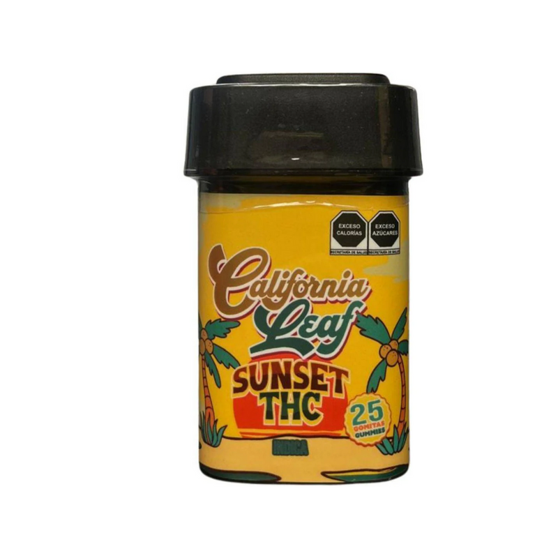 California Leaf | Gomitas Sunset HHC 30 ó 50 mg/pza | 15, 25 ó 30 piezas