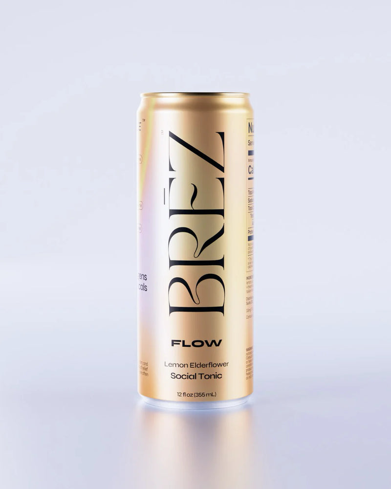Brez | Bebida Flow | Melena de León | 355 ml | 4 pack