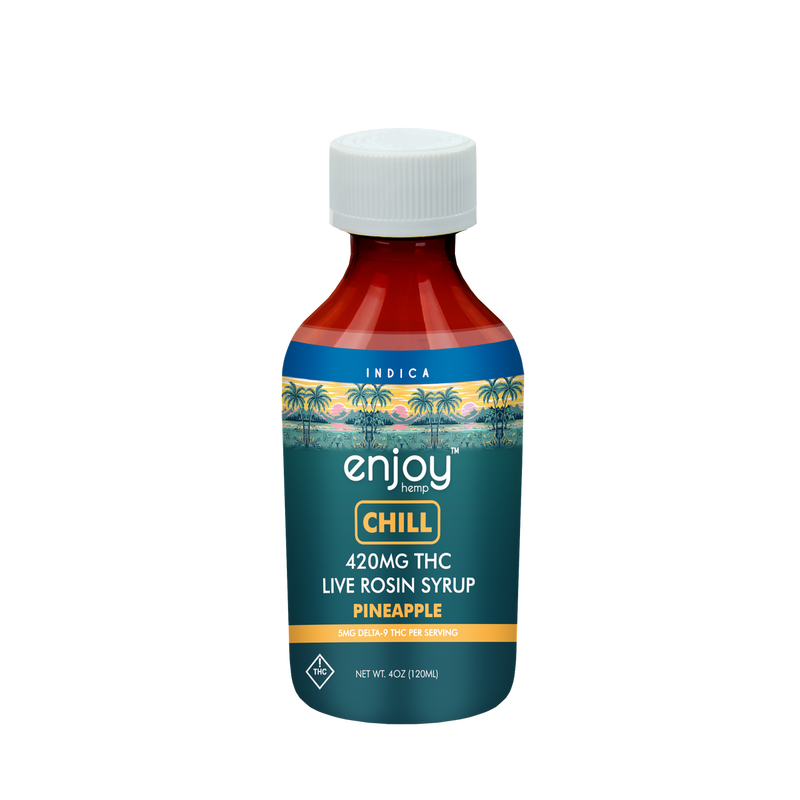 Enjoy Hemp | Jarabe Delta 9 THC 420 mg | 120 ml