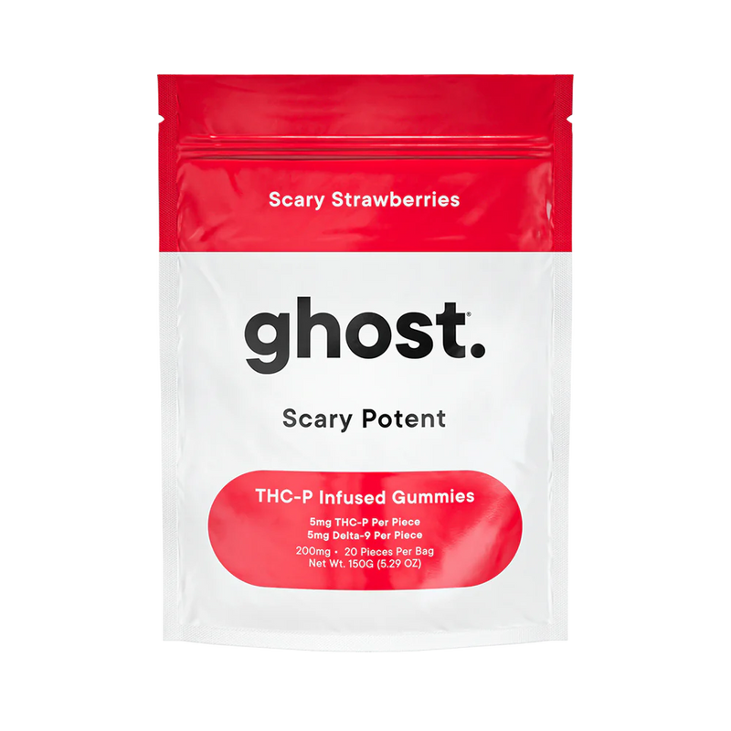 Ghost | Gomitas Reaper Delta 9 THC 5 mg/pza + THC-P 5 mg/pza | 20 piezas