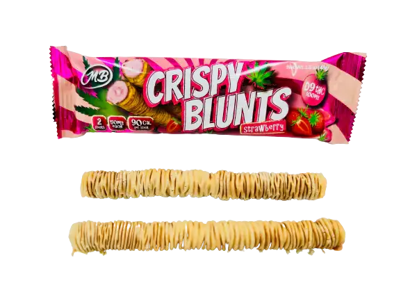 STNR | Galletas Crispy Blunts Delta 9 THC 50 mg/pza | 2 piezas