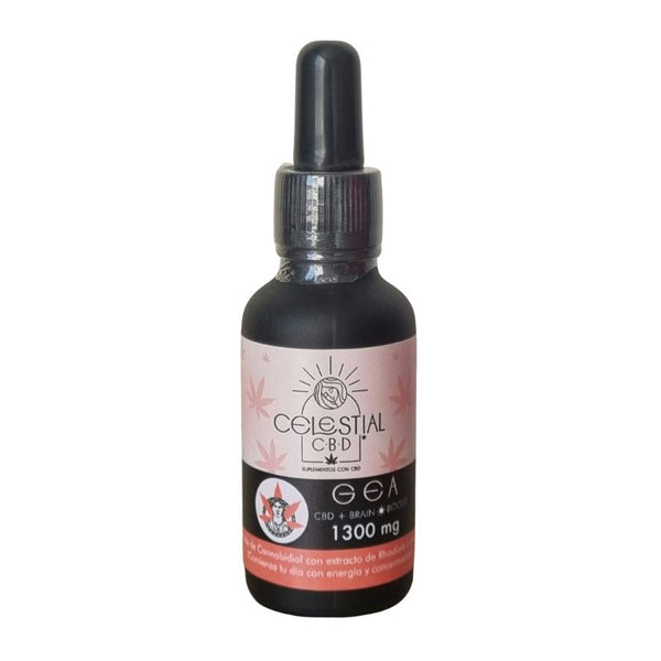 Celestial CBD | Aceite Focus CBD E. Completo 1300 mg | 30 ml