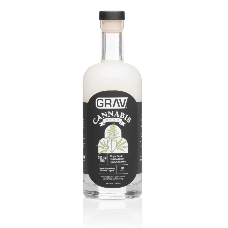 Grav | Bebida Cannabis Spirit Delta 9 THC 250 mg/pza | 750 ml