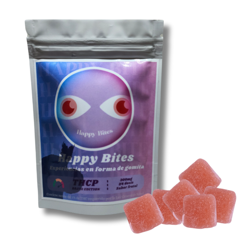Happy Bites  | Gomitas THC-P 5 mg/pza | 6 pzas