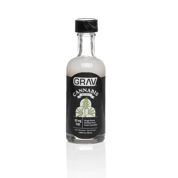 Grav | Bebida Cannabis Spirit Delta 9 THC  20 mg/pza | 50 ml