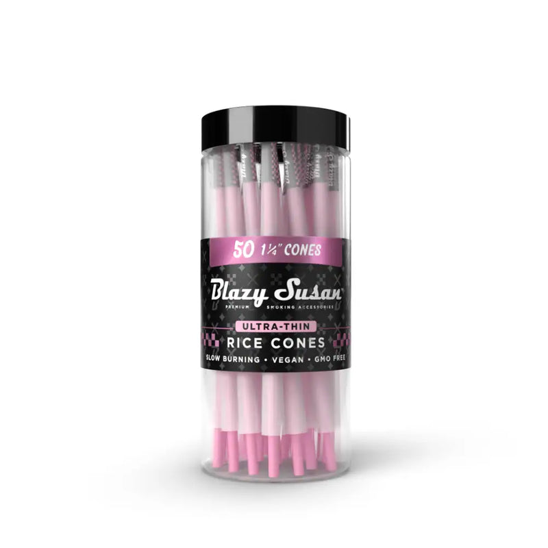 Blazy Susan | Conos Pre Rolados de Papel de Arroz | Hasta 50 conos