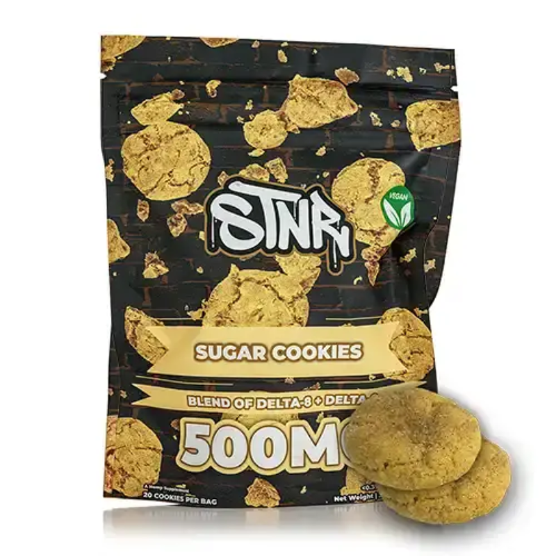 STNR | Galletas Chocolate Chip Delta 9 THC 10 mg/pza + Delta 8 THC 15 mg/pza | 20 piezas
