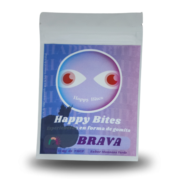 Happy Bites  | Gomitas Brava Edition THC-P 5 mg/pza | 6 pzas