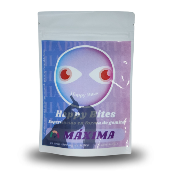 Happy Bites | Gomitas Maxima Edition HHC-P 50 mg/pza  | 6 piezas