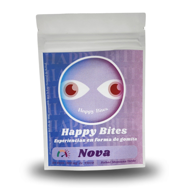 Happy Bites | Gomitas Nova THC-O 50 mg/pza | 6 piezas