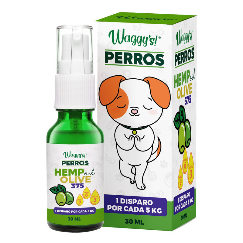 Waggy's | Aceite para Perros CBD Espectro Amplio hasta 1500 mg | 30 ml