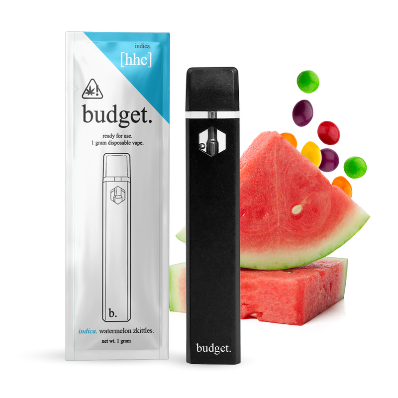 Budget | Vape Desechable HHC 1000 mg | 1 ml | Pluma de Wax