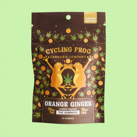 Cycling Frog | Gomitas | Delta 9 THC 10mg/pza | 10 piezas