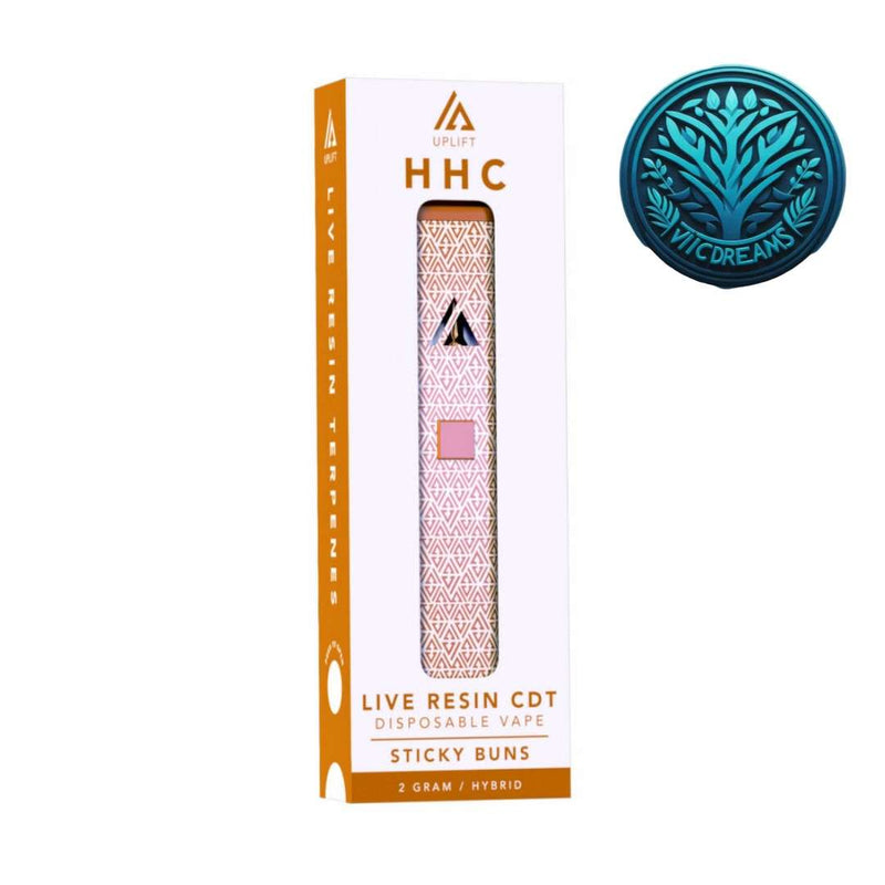 Uplift CDT | Vape Desechable HHC Live Resin 2000 mg | 2 ml | Pluma de Wax