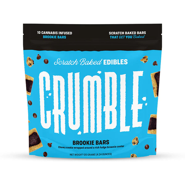 Crumble | Galletas-Brownies THC 10 mg/pza | 10 piezas