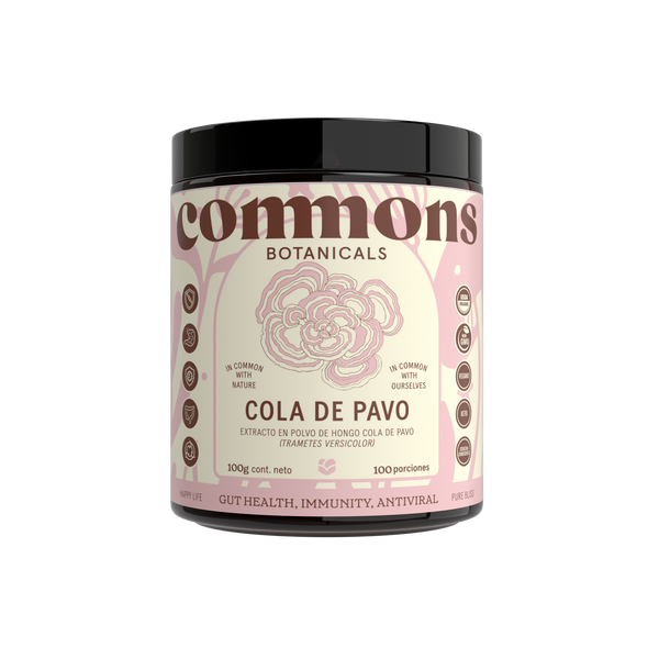 Commons Botanicals | Hongo Cola de Pavo | 80 gr