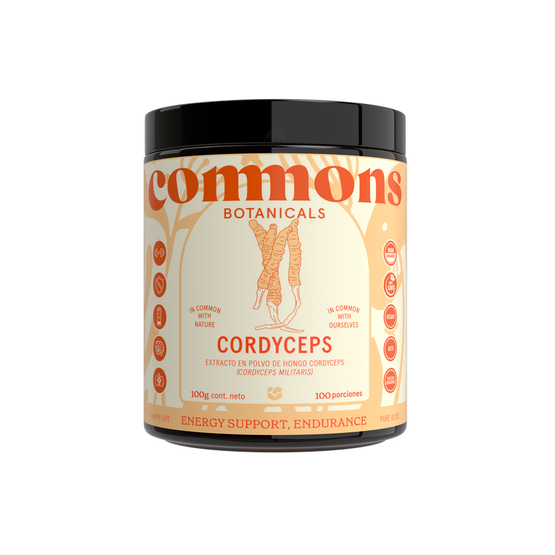 Commons Botanicals | Hongo Cordyceps | 100 gr