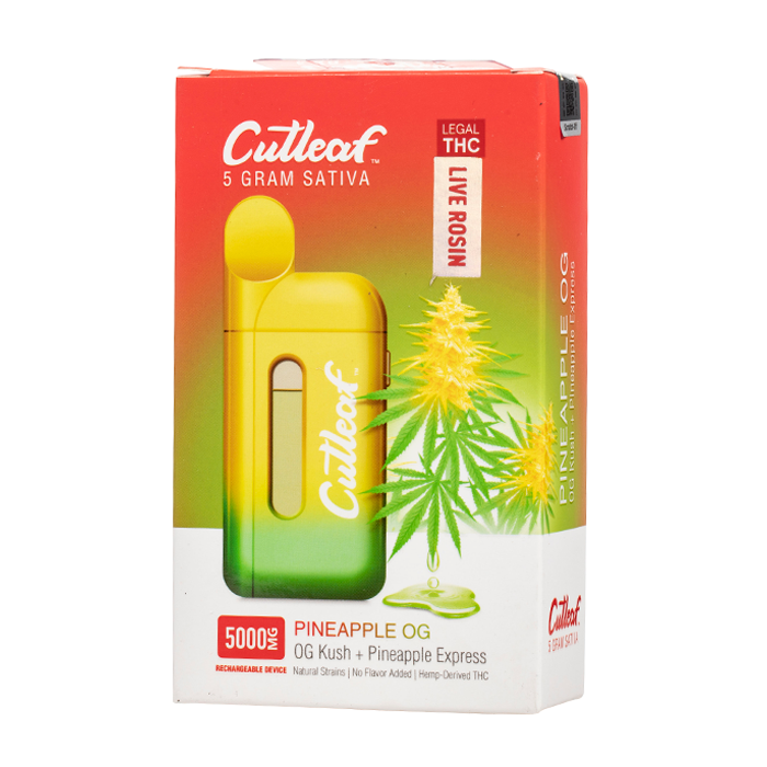 Cutleaf Exotics | Vape Desechable CBD(70%) + HHC(30%) 5000 mg  | 5 ml