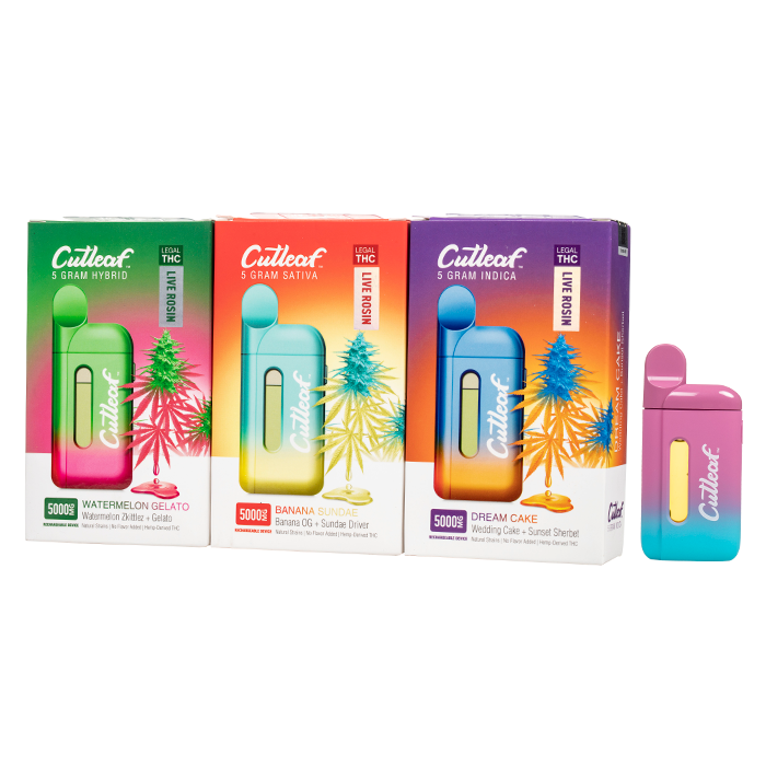 Cutleaf exotics | Vape pen desechable CBD + HHC | Tryp Cannabis THC & CBD