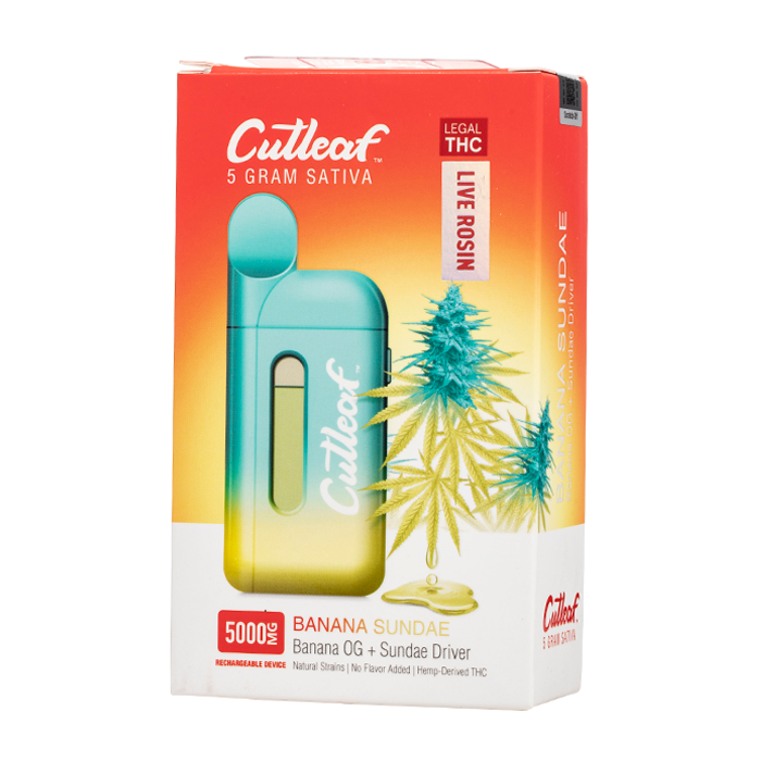 Cutleaf Exotics | Vape Desechable CBD(70%) + HHC(30%) 5000 mg  | 5 ml