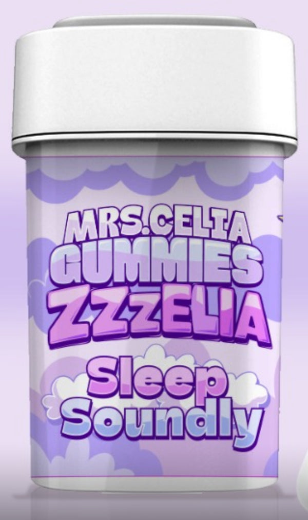 Mrs Celia | Zzzelia Gomitas CBD 20 mg/pza + CBN 15 mg/pza | 12 piezas