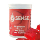 Sense | Gomitas Delta 9 THC 9 mg/pza  | 10 Piezas